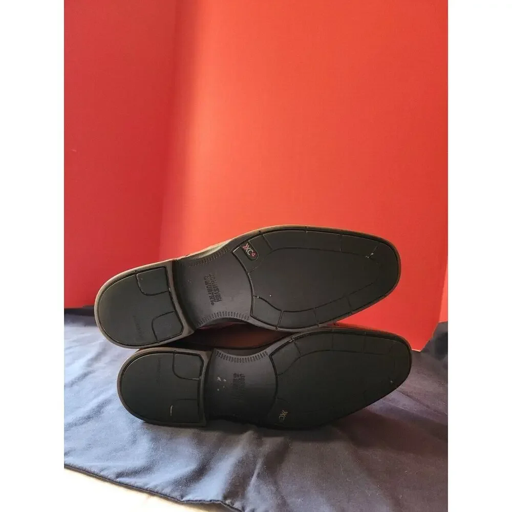 Johnston & Murphy Waterproof Brown Oxford Toe Cap Dress Shoes Size 12m